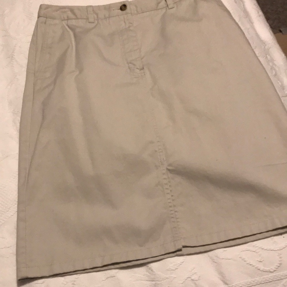 Eddie Bauer cotton skirt